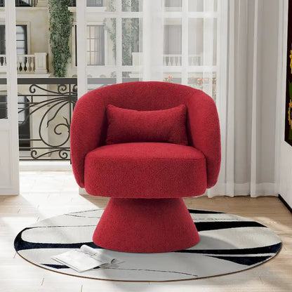 Ouyessir 360 Degree Swivel Cuddle Barrel Sofa Chairs