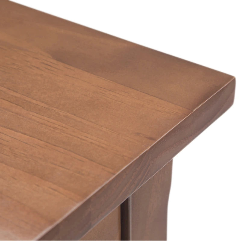 WYNDENHALL Waterloo SOLID WOOD 14 inch Wide Rectangle Contemporary Narrow Side Table - 14 inch Wide