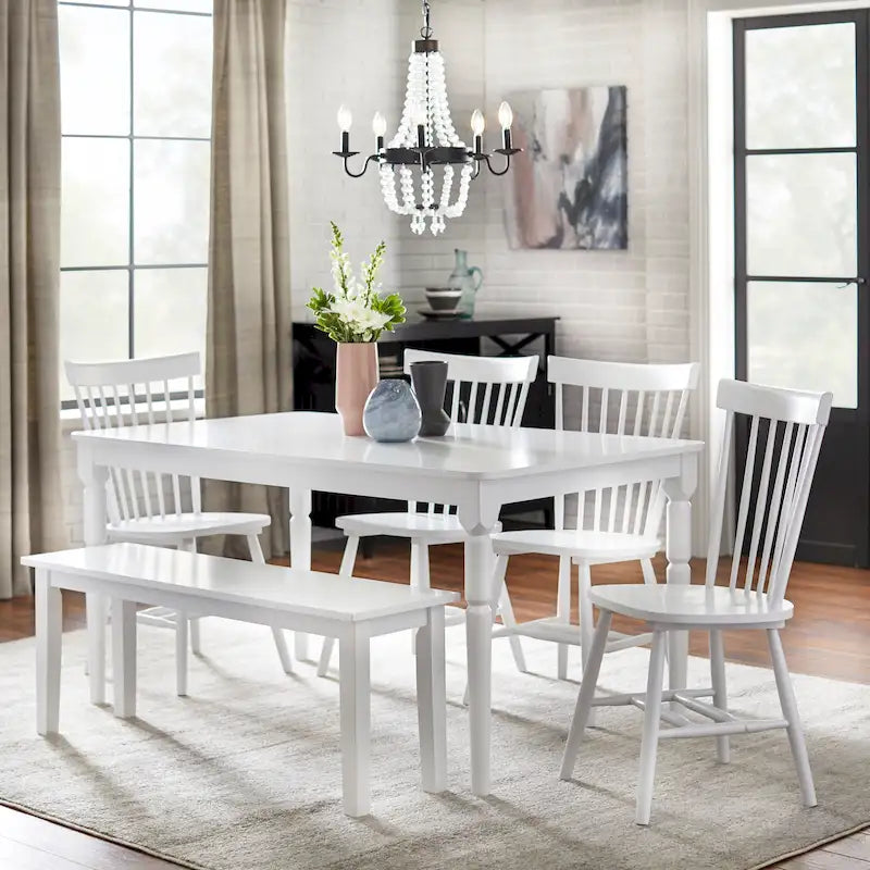 Simple Living Parma Dining Set with Dining Bench