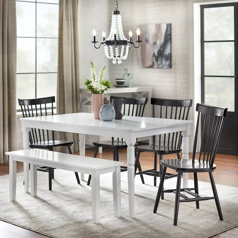 Simple Living Parma Dining Set with Dining Bench