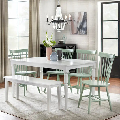 Simple Living Parma Dining Set with Dining Bench