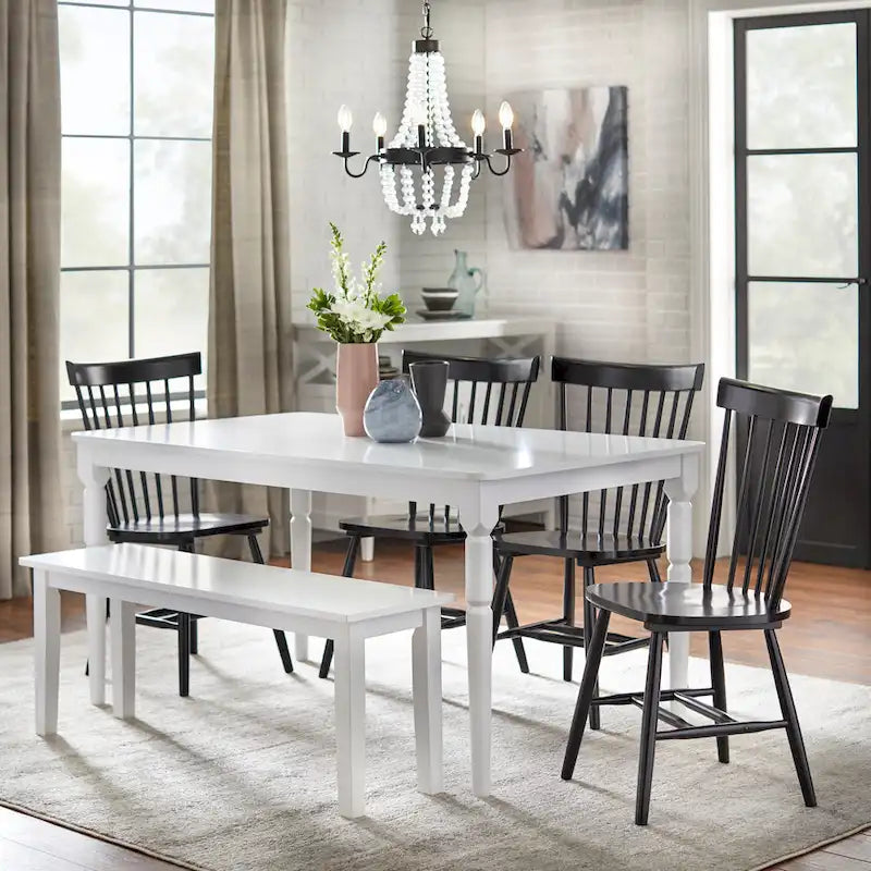 Simple Living Parma Dining Set with Dining Bench