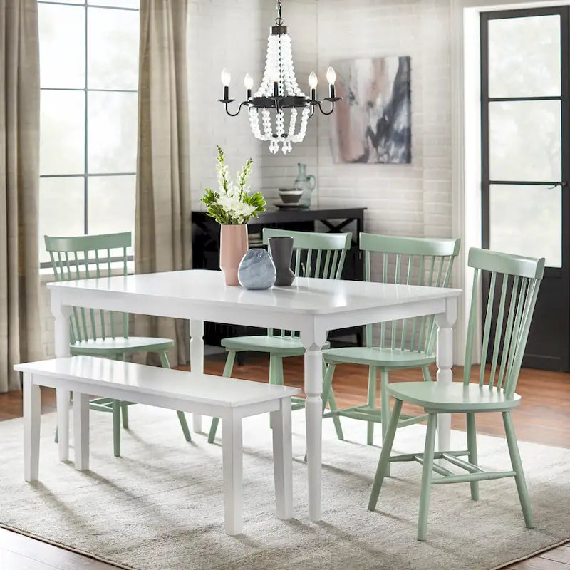 Simple Living Parma Dining Set with Dining Bench