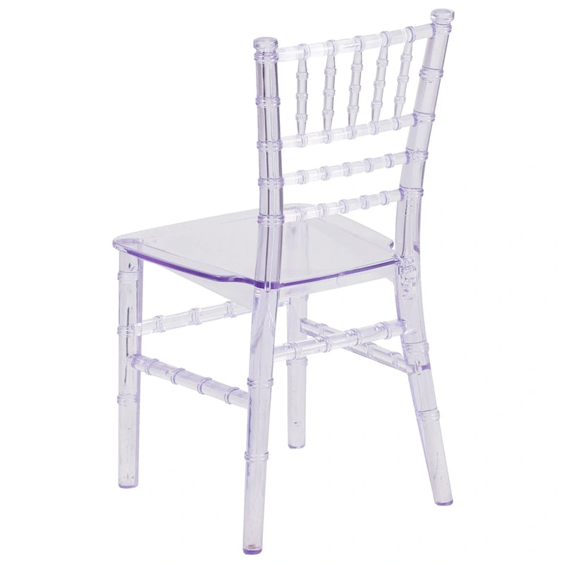 Kids Resin Stacking Chiavari Chairs for Formal Events (Set of 10)