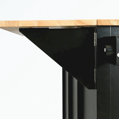 Kitchen Cart with 5 Wheels with Storage Cabinet and 3 Drawers