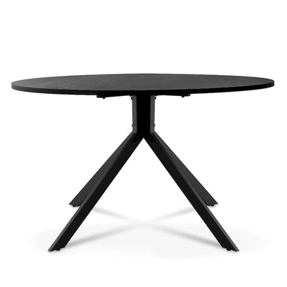 43 Round Dining Table - Black
