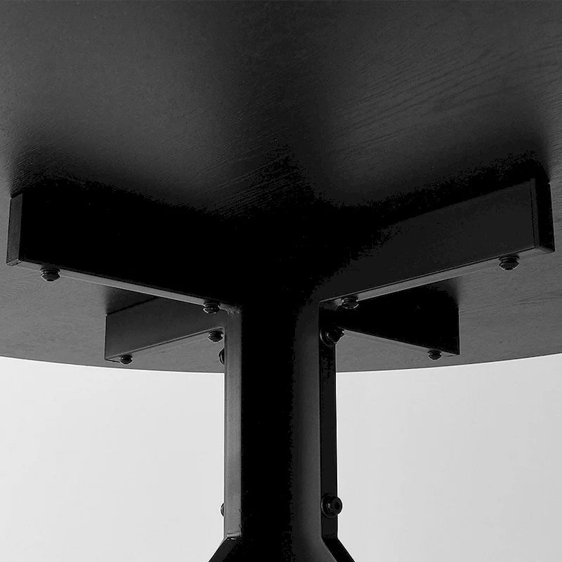 43 Round Dining Table - Black