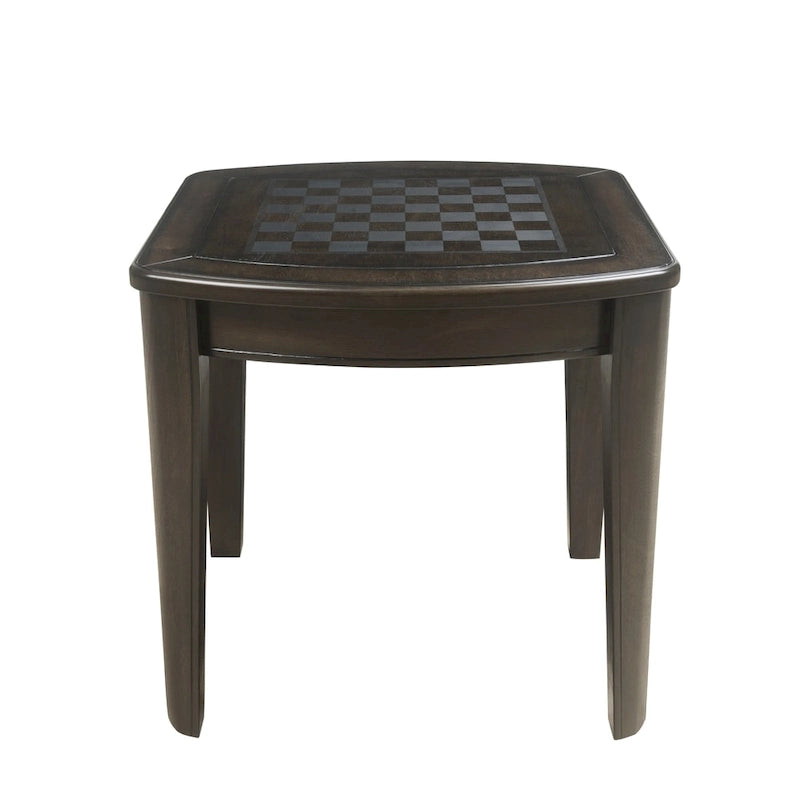 Steve Silver Darlington Game End Table with Chessboard
