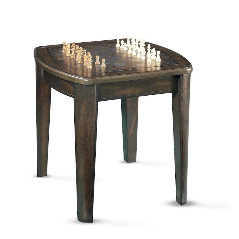 Steve Silver Darlington Game End Table with Chessboard