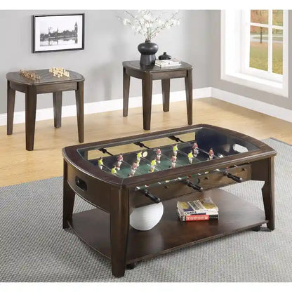 Steve Silver Darlington Game End Table with Chessboard