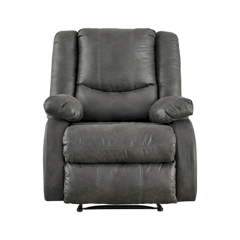 Bladewood Gray Contemporary Zero Wall Recliner