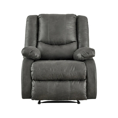 Bladewood Gray Contemporary Zero Wall Recliner