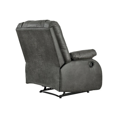 Bladewood Gray Contemporary Zero Wall Recliner
