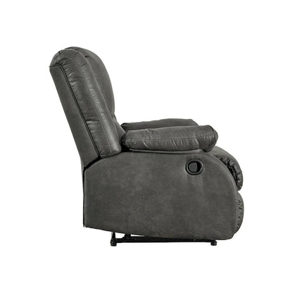 Bladewood Gray Contemporary Zero Wall Recliner