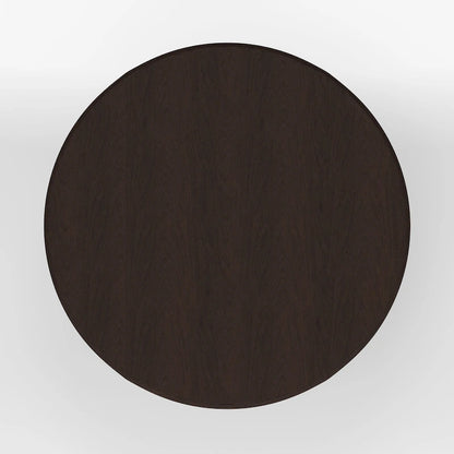 3-Piece Dining Set, 42 Round Drop-Leaf Table and X-Back Chairs