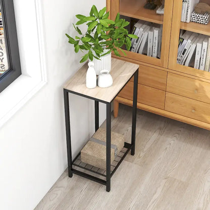 2-Tier End Table for Living Room