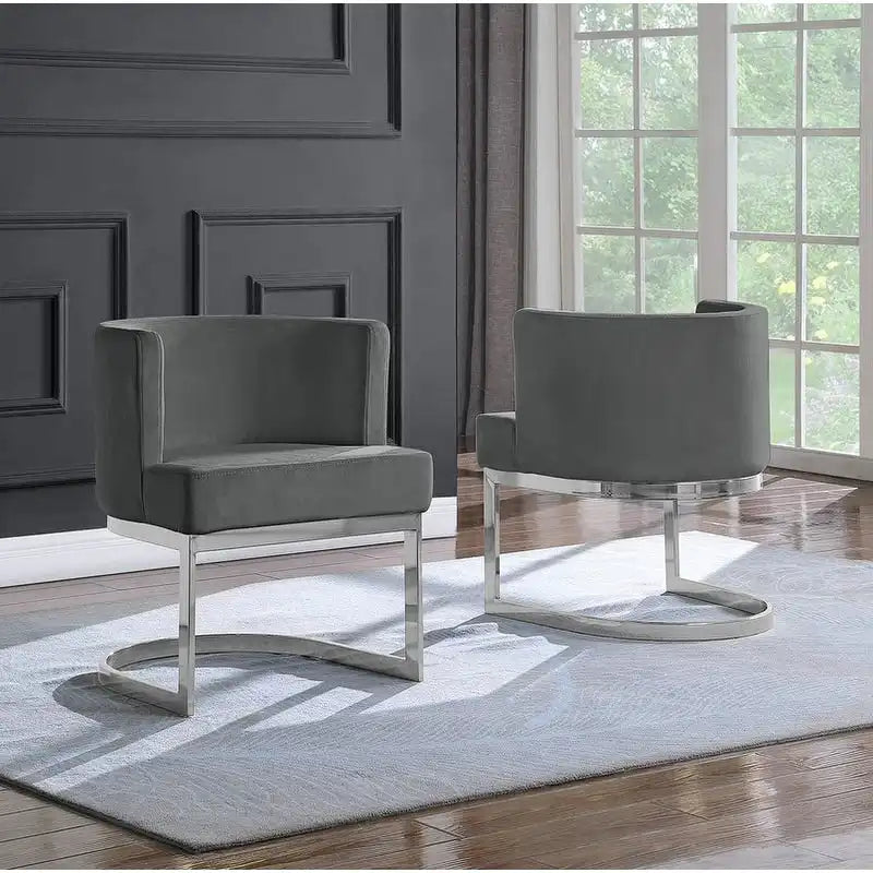 Best Quality Furniture Leisure Chair with Chrome Base (Single)