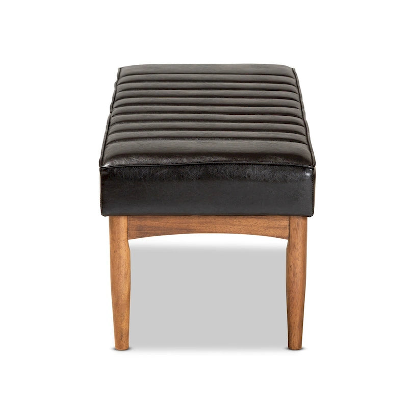 Daymond Mid-Century Modern Dining Bench