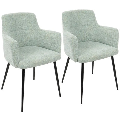 Carson Carrington Duved Contemporary Dining and Accent Chair (Set of 2)