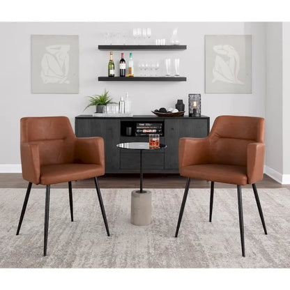 Carson Carrington Duved Contemporary Dining and Accent Chair (Set of 2)