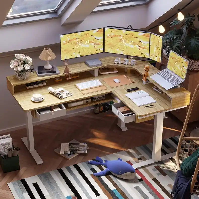 FEZIBO/Home Office Furniture/Wood/Desks