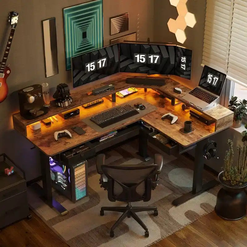 FEZIBO/Home Office Furniture/Wood/Desks