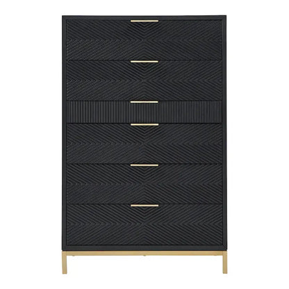 Elea Carved Chevron Bedroom Set by iNSPIRE Q Bold