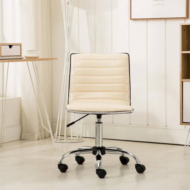 Carson Carrington Lund Modern Chrome Office Chair