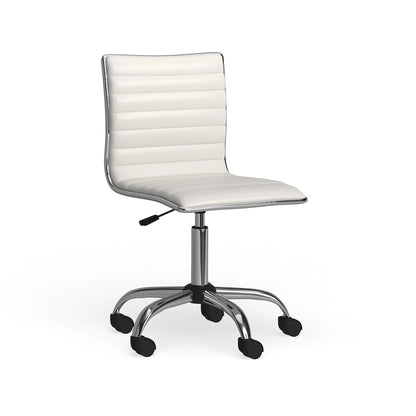 Carson Carrington Lund Modern Chrome Office Chair