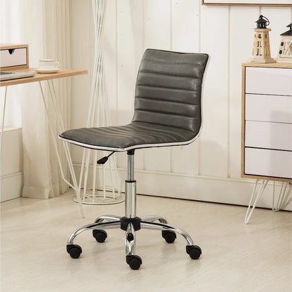 Carson Carrington Lund Modern Chrome Office Chair