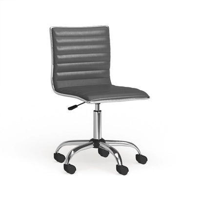 Carson Carrington Lund Modern Chrome Office Chair