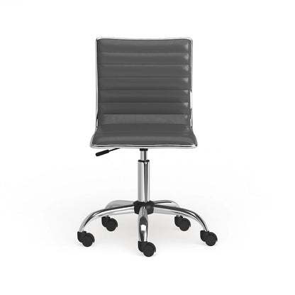 Carson Carrington Lund Modern Chrome Office Chair