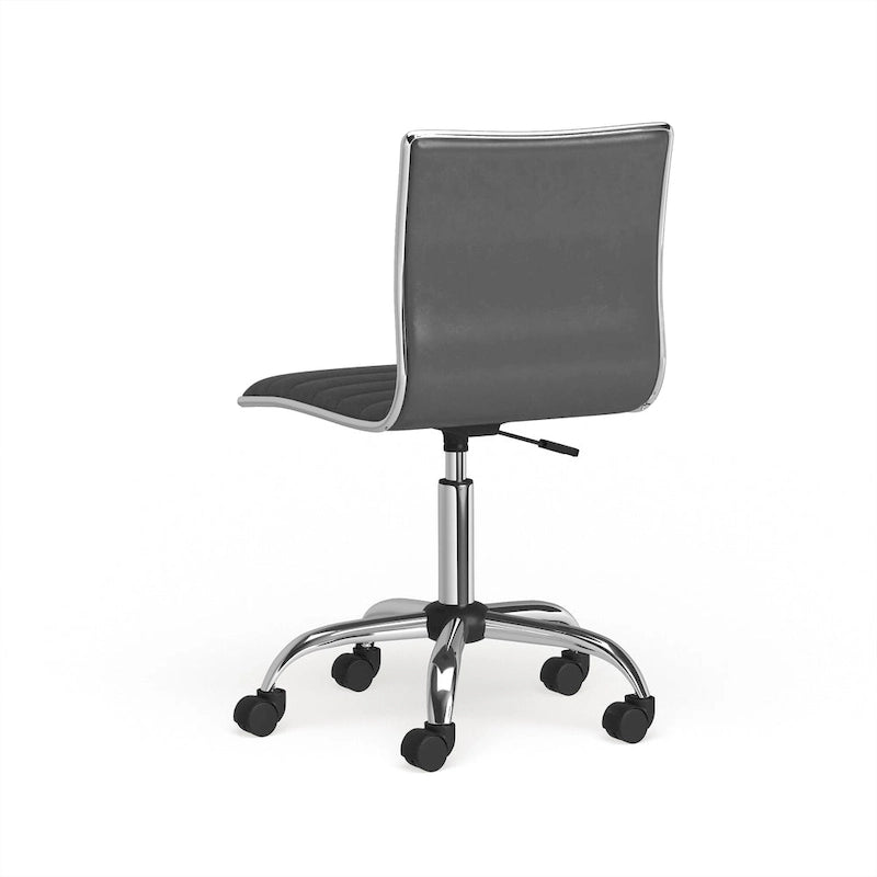 Carson Carrington Lund Modern Chrome Office Chair