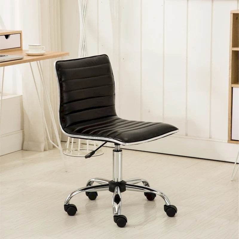 Carson Carrington Lund Modern Chrome Office Chair