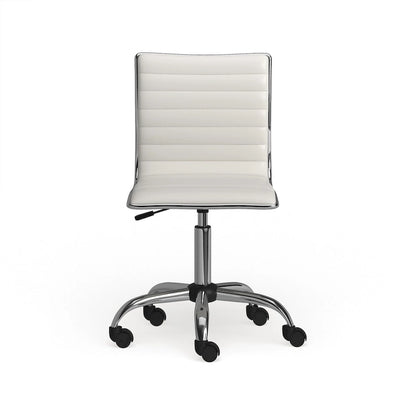 Carson Carrington Lund Modern Chrome Office Chair