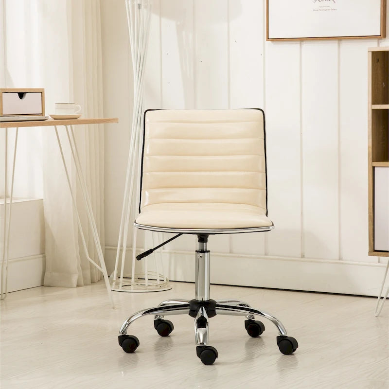Carson Carrington Lund Modern Chrome Office Chair