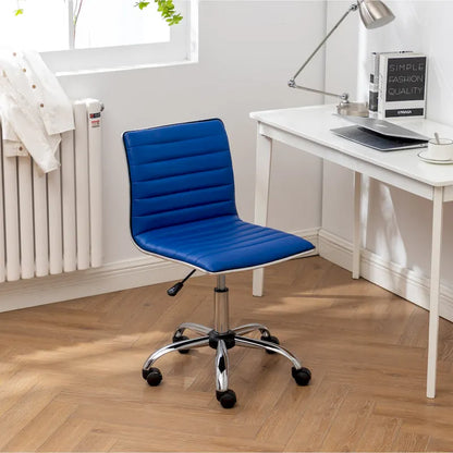 Carson Carrington Lund Modern Chrome Office Chair