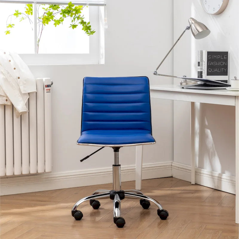 Carson Carrington Lund Modern Chrome Office Chair