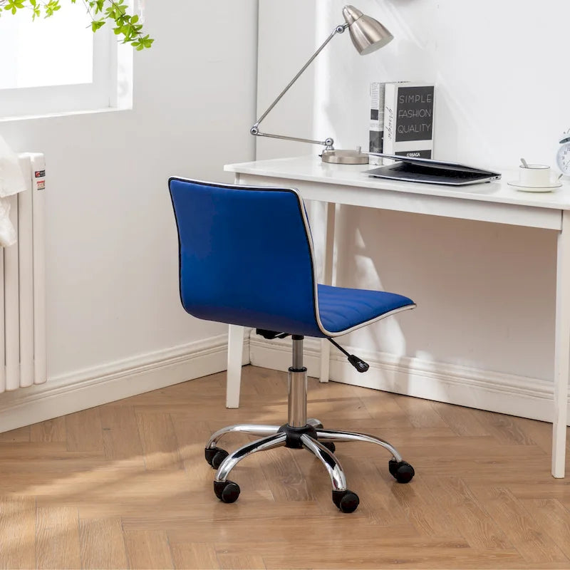 Carson Carrington Lund Modern Chrome Office Chair