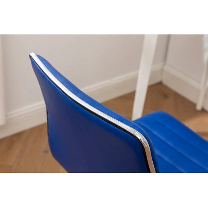 Carson Carrington Lund Modern Chrome Office Chair