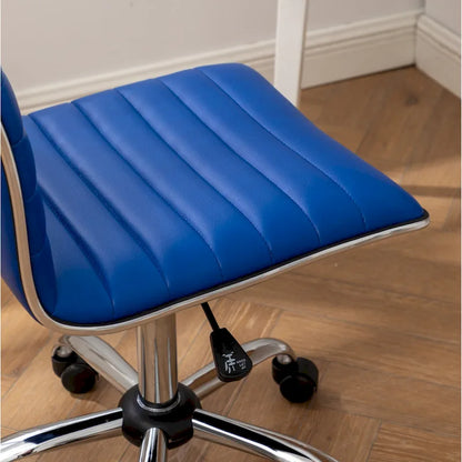 Carson Carrington Lund Modern Chrome Office Chair