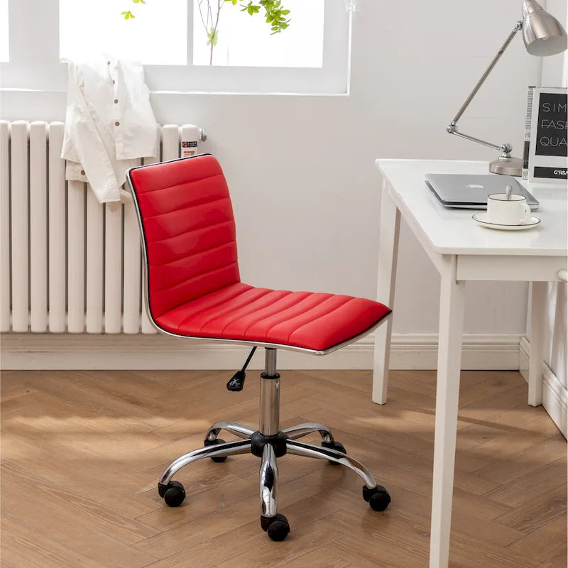 Carson Carrington Lund Modern Chrome Office Chair
