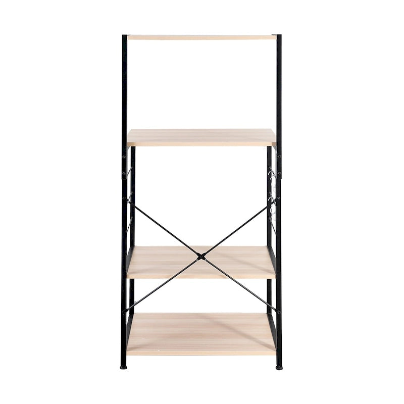 4 Tier Wooden Kitchen Shelf Baker's Rack