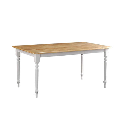 Windsor Rectangle Dining Table - Cream