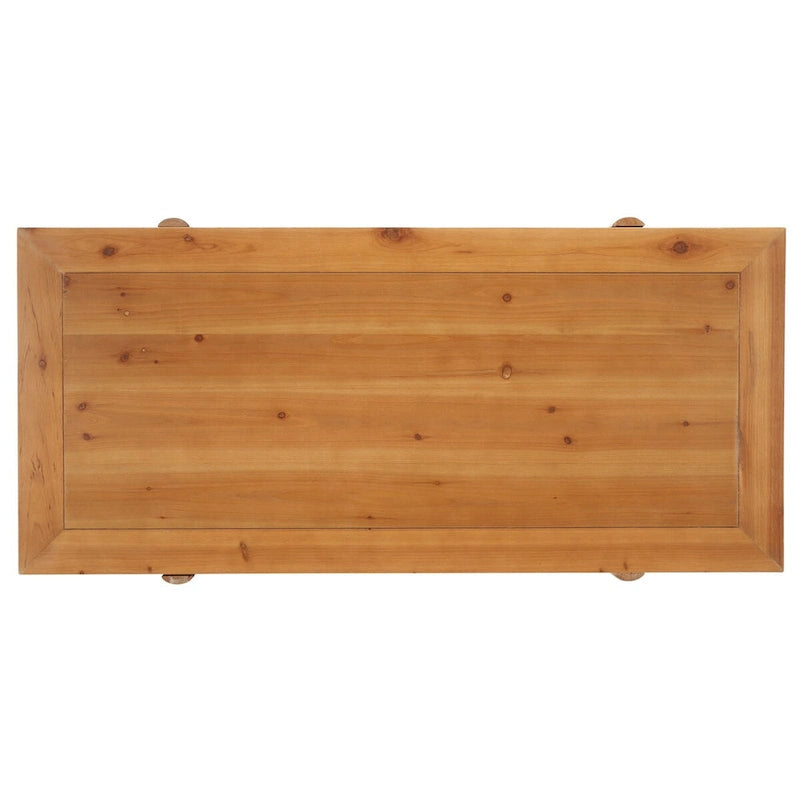 SAFAVIEH Meadhbh Rectangle Coffee Table - 47 W x 23 D x 18 H - 47Wx23Dx18H