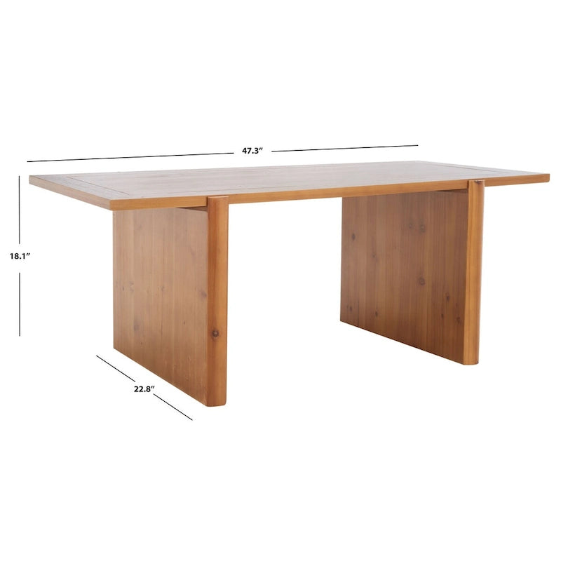 SAFAVIEH Meadhbh Rectangle Coffee Table - 47 W x 23 D x 18 H - 47Wx23Dx18H