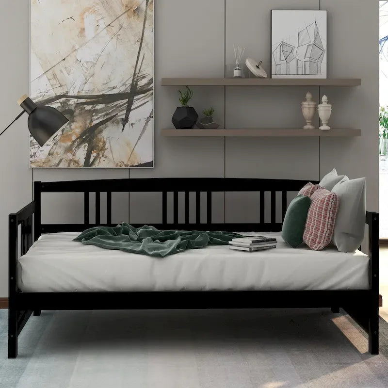 Modern Solid Wood Daybed, Multifunctiona