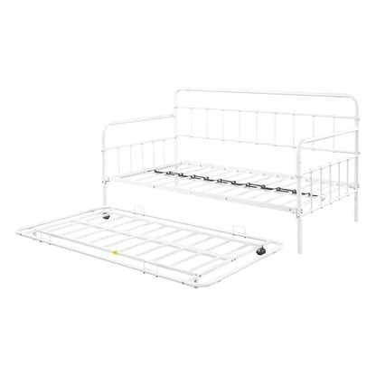 Metal Frame Daybed with trundle