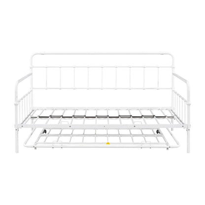 Metal Frame Daybed with trundle