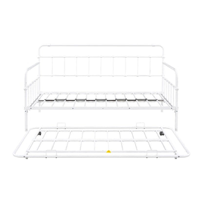 Metal Frame Daybed with trundle